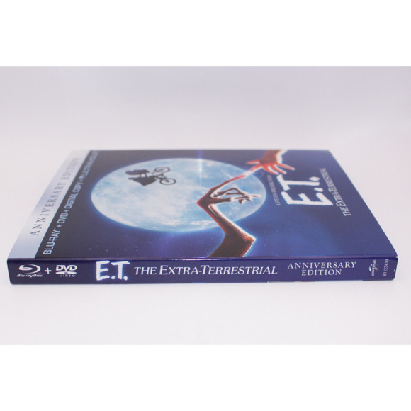 E.T. The Extra-Terrestrial (Blu-ray/DVD, 2012) Anniversary Edition w/ Slipcover - Picture 14 of 15
